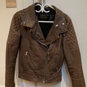 Leather jacket